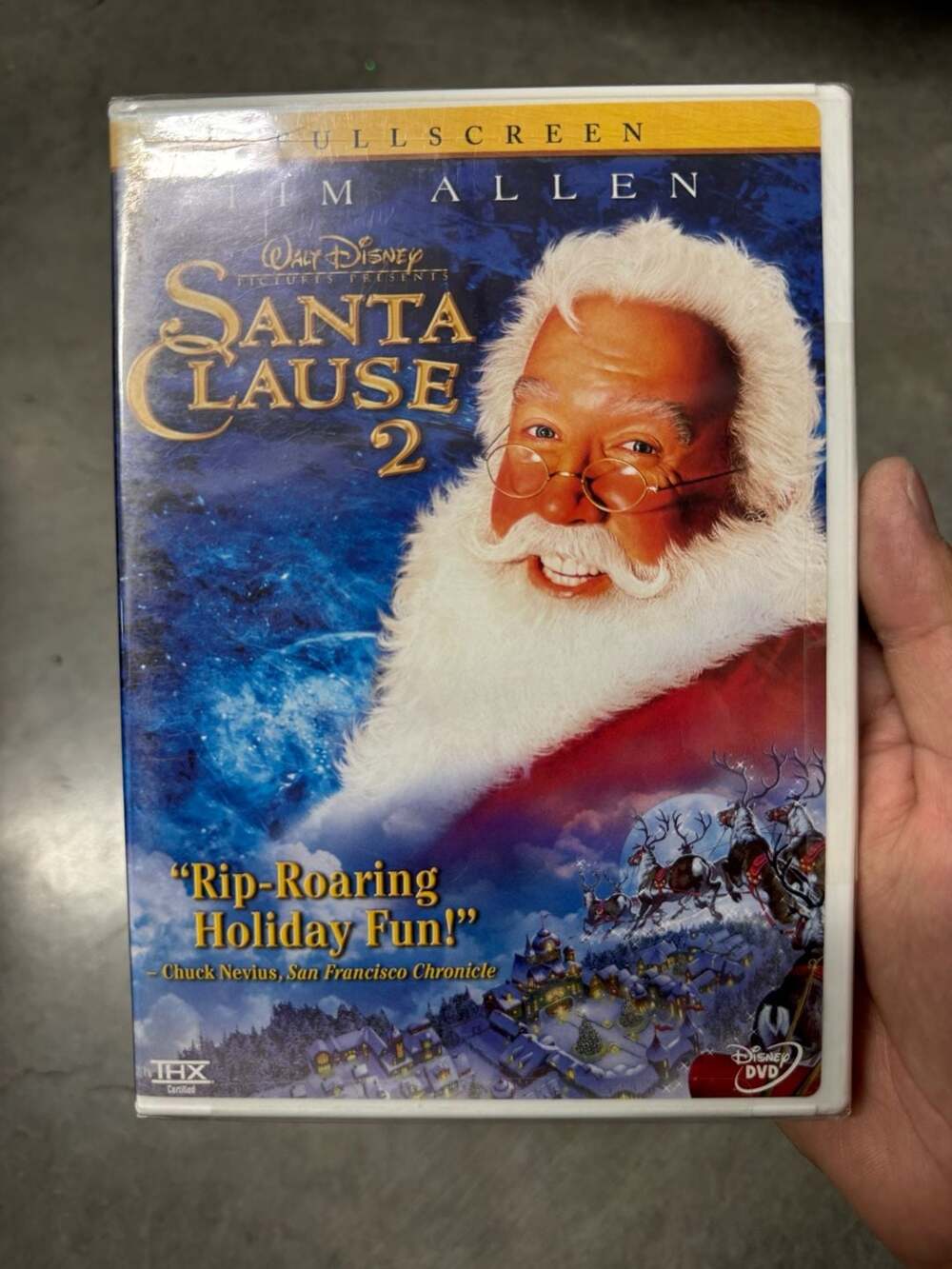 The Santa Clause 2 DVD Fullscreen Edition Walt Disney Tim Allen